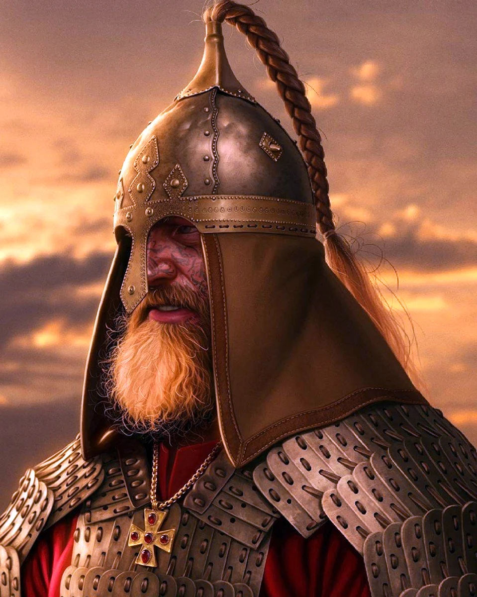 Витязь древнерусский воин богатырь