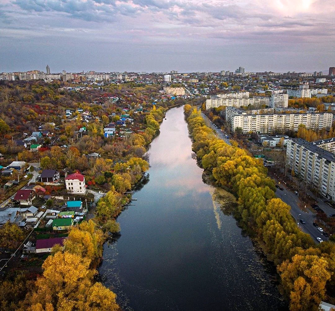 Волга и Свияга в Ульяновске