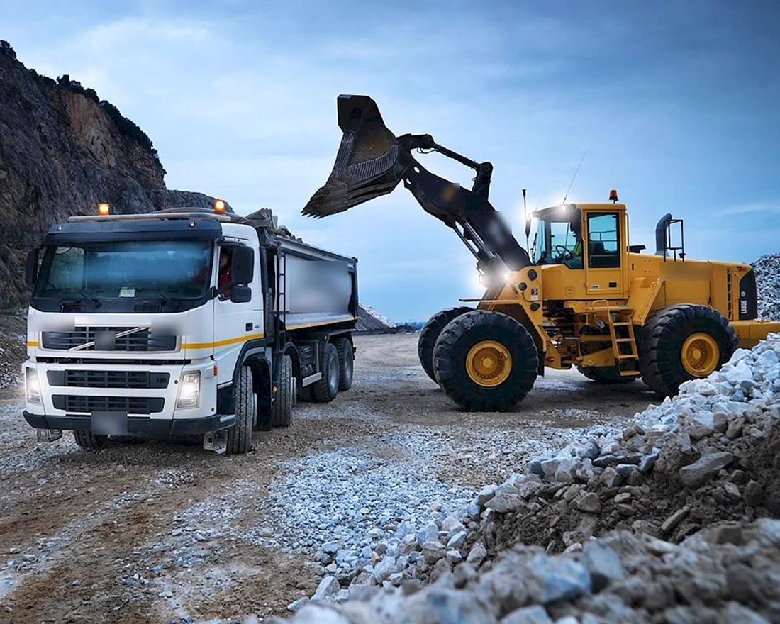 Volvo l180e фронтальный погрузчик
