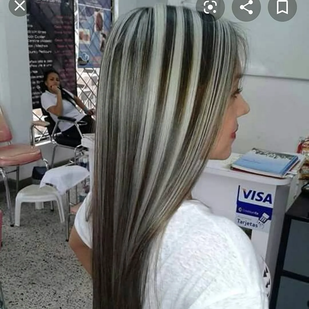 Вуальное мелирование
