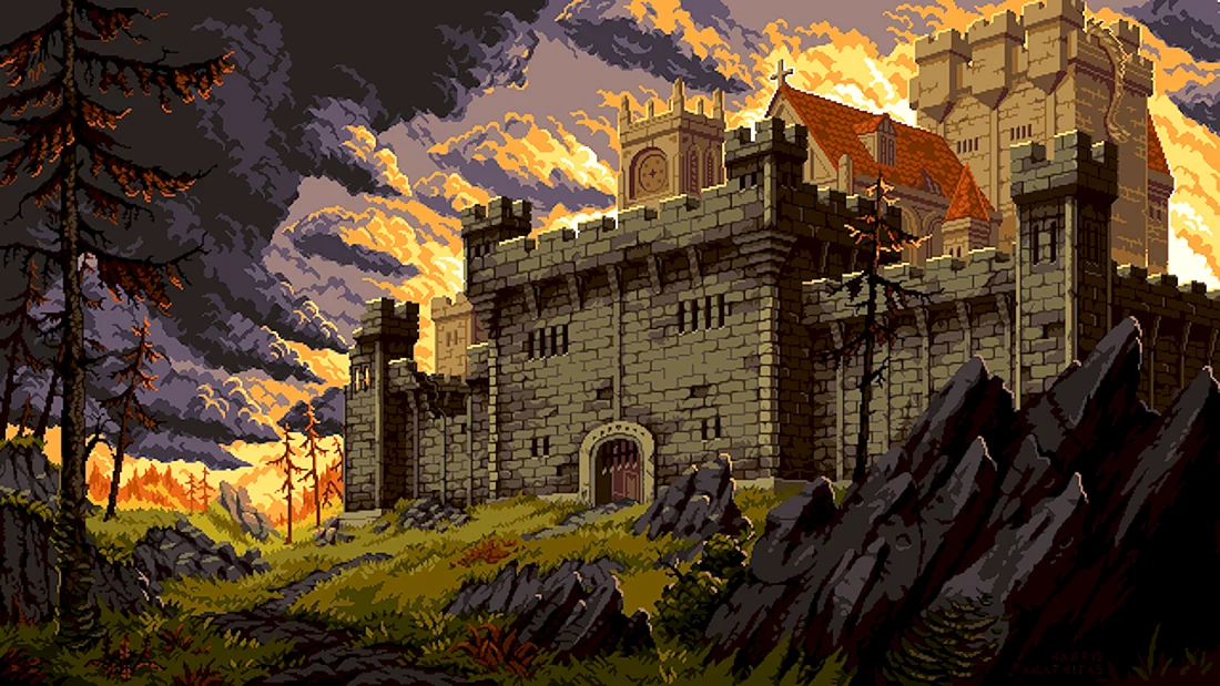 Замок 2d Castle
