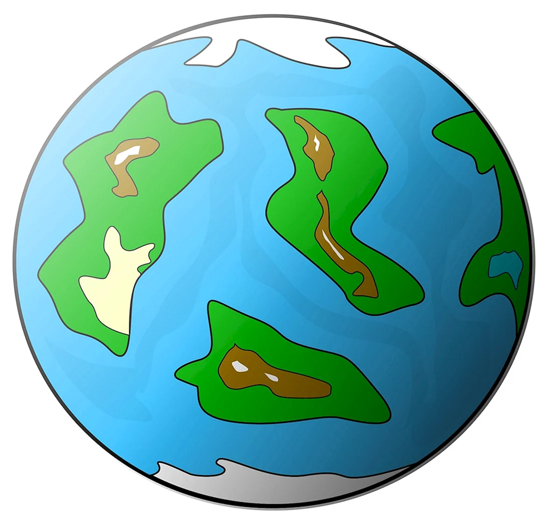 Земля рисунок