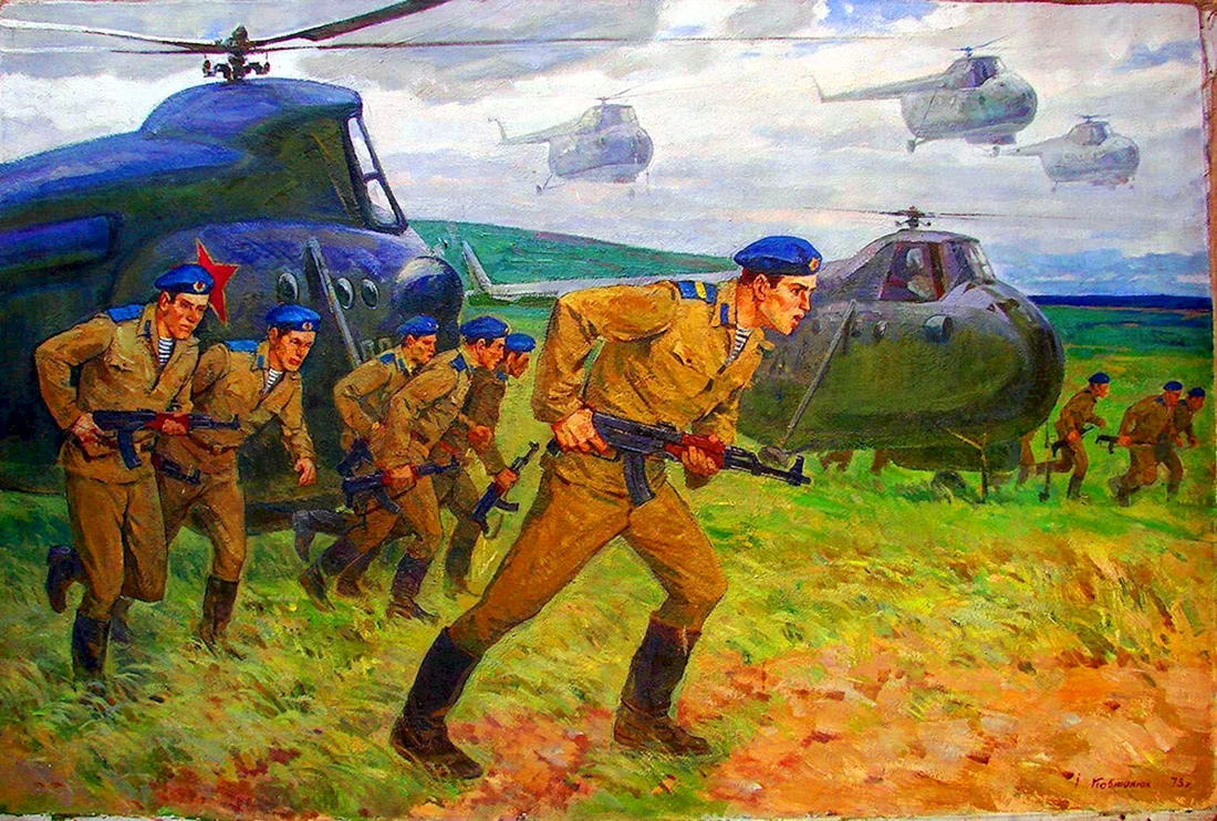 Живопись Военная тематика