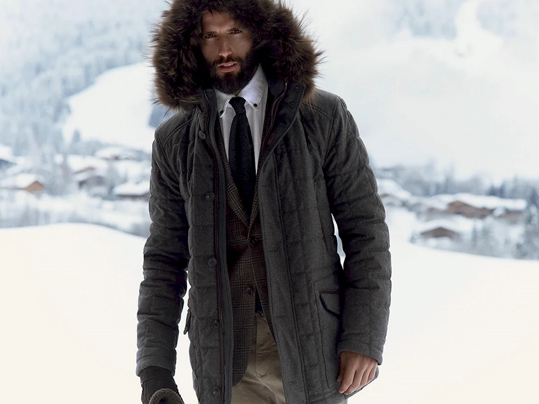 Зимняя куртка Belstaff look