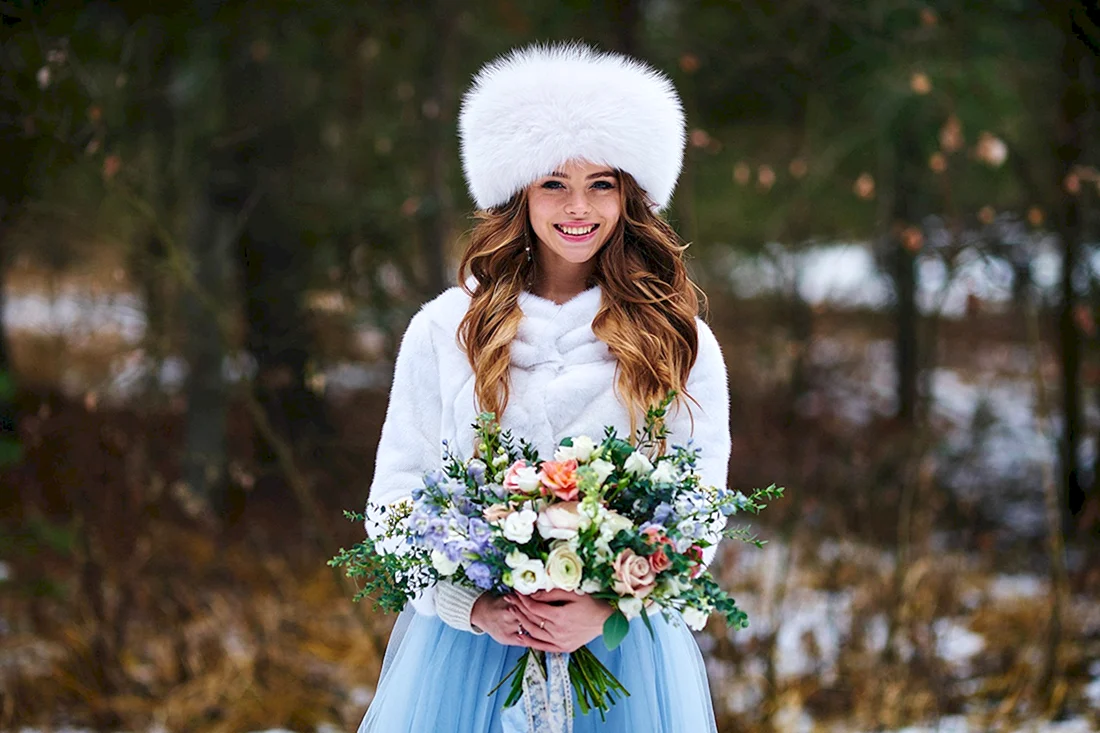 Зимние Свадебные платья