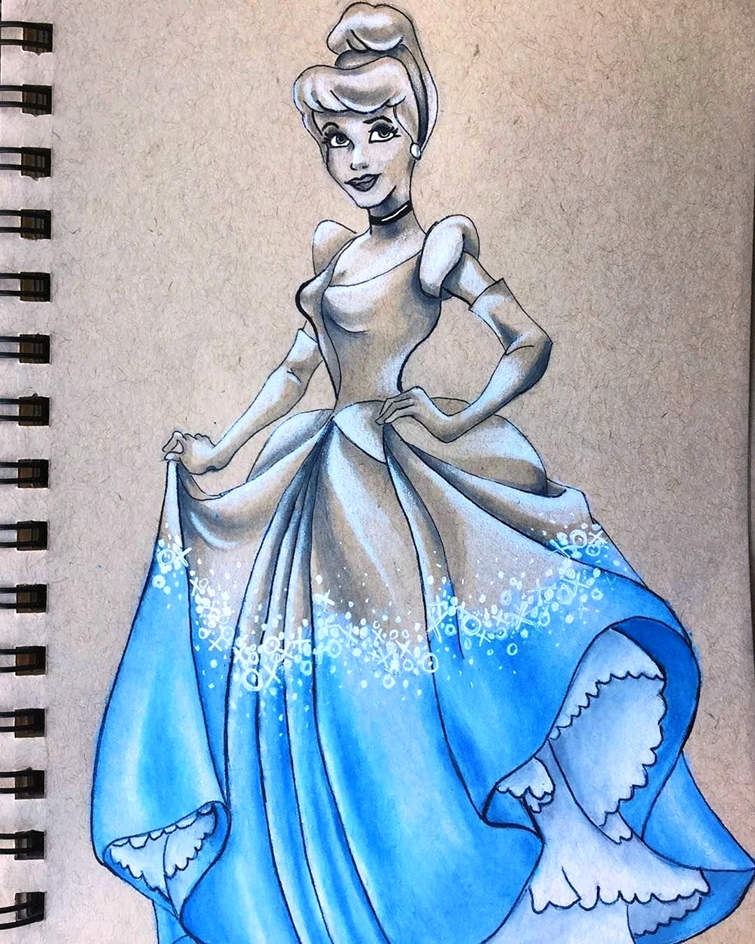 Золушка рисунок