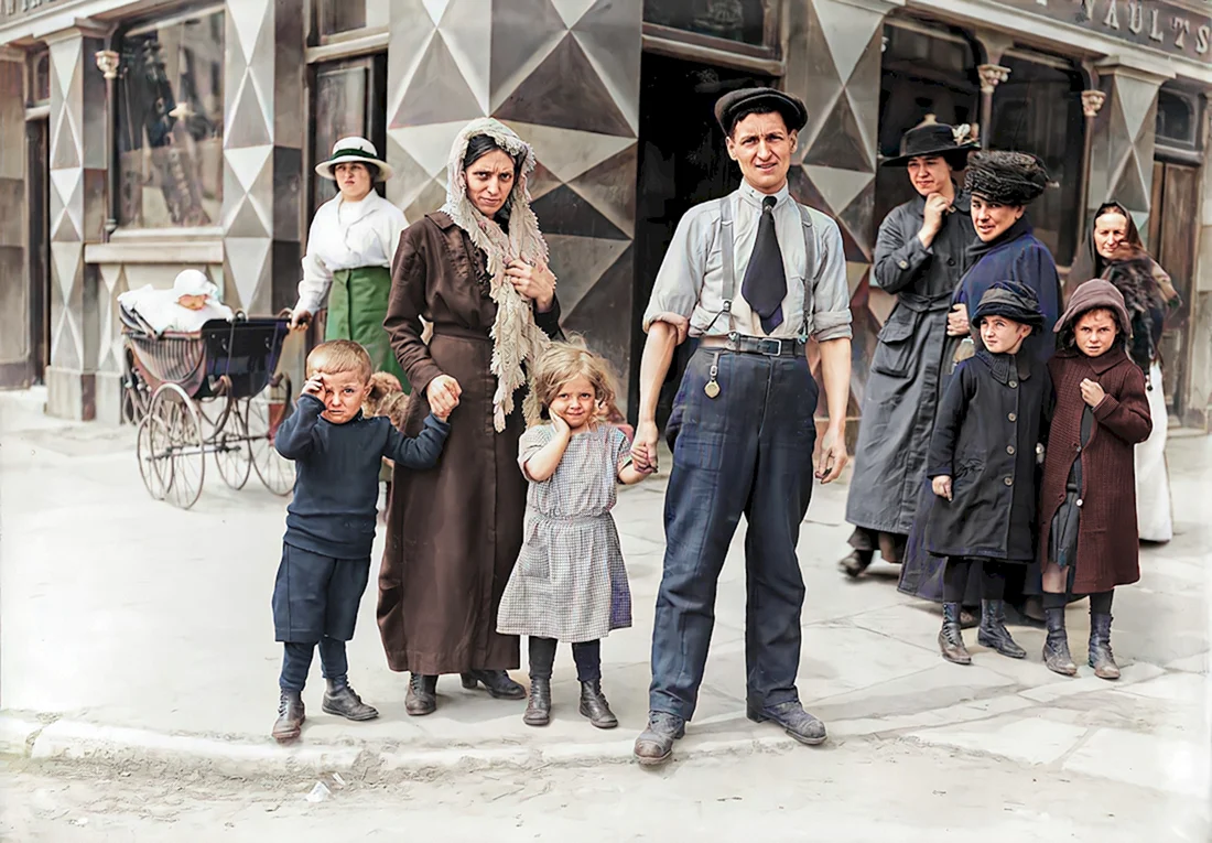 19 Век Англия одежда бедняков