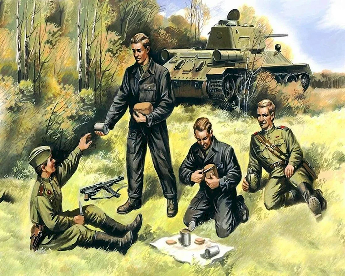 35351 ICM 135 Советский танковый экипаж 1943-1945