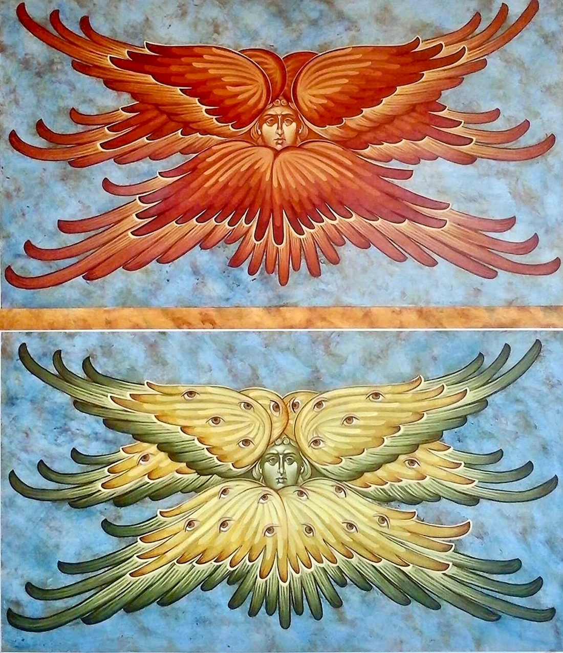 Ангела Шестикрылый Серафим Херувим