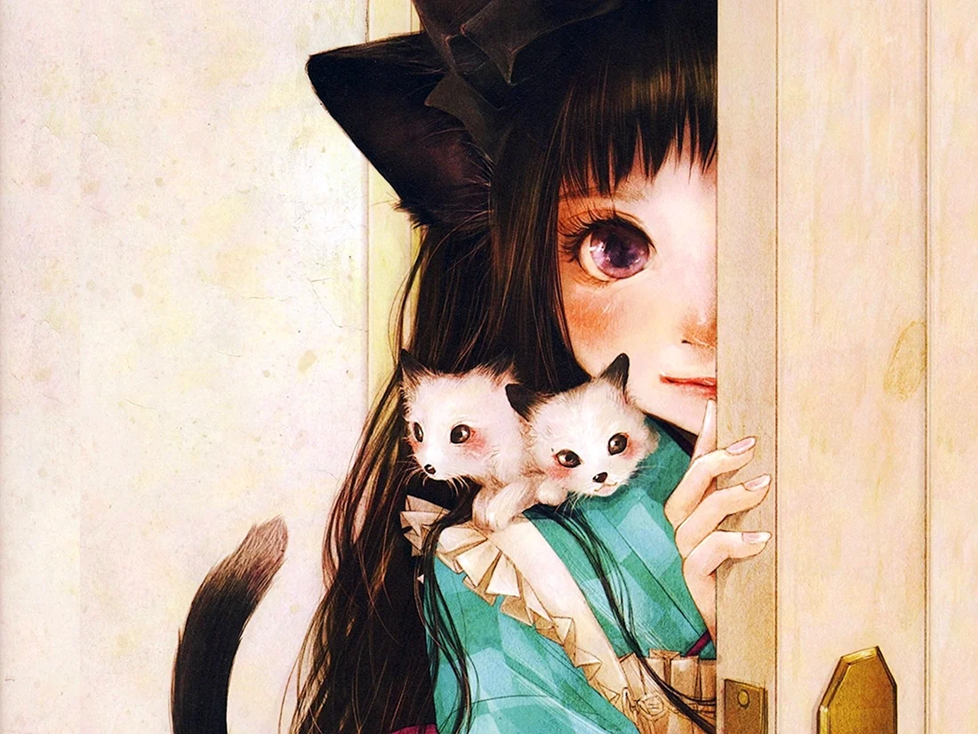 Аниме котики