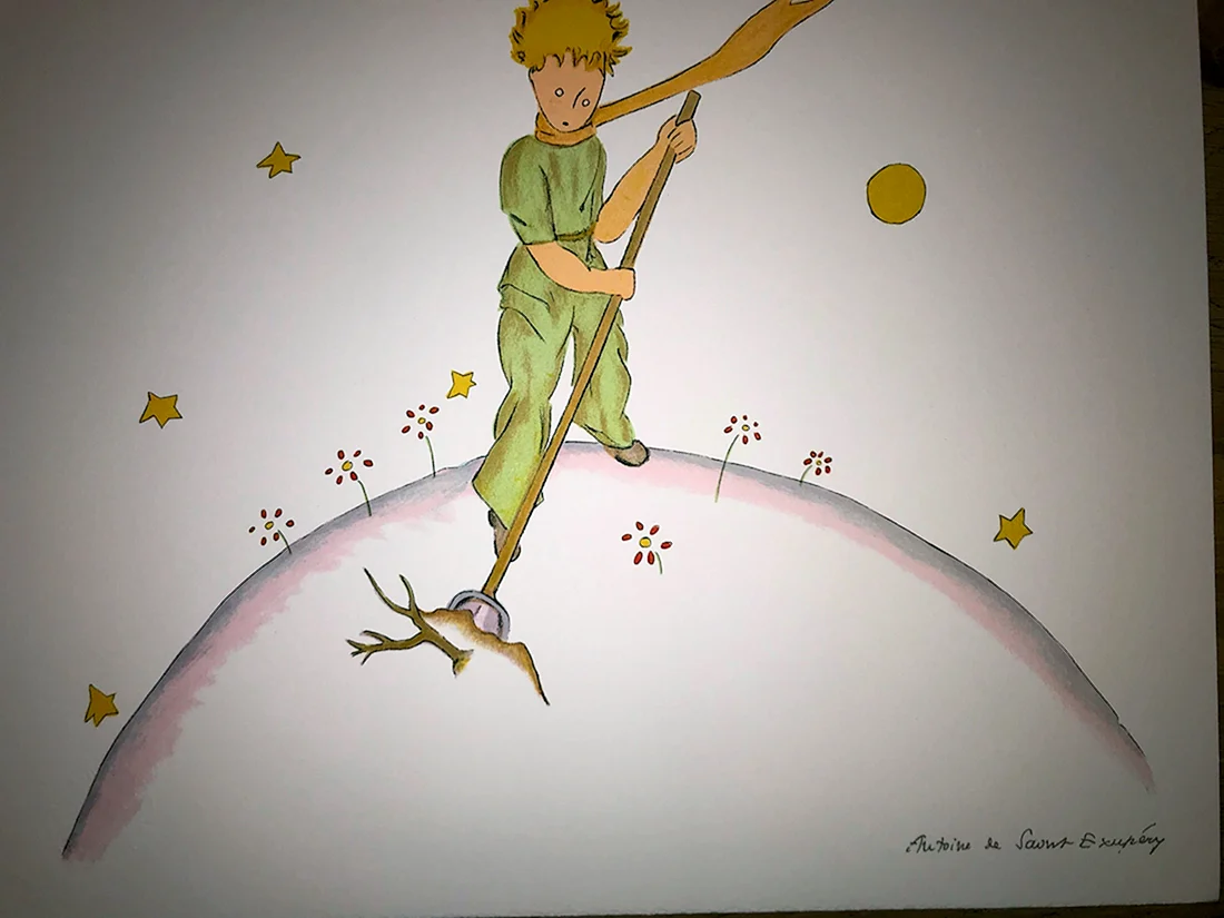 Антуан де сент Экзюпери. Le petit Prince