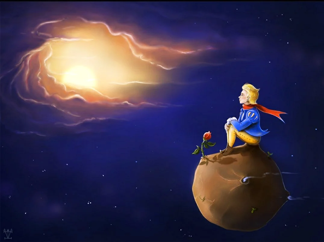 Антуан де сент Экзюпери. Le petit Prince