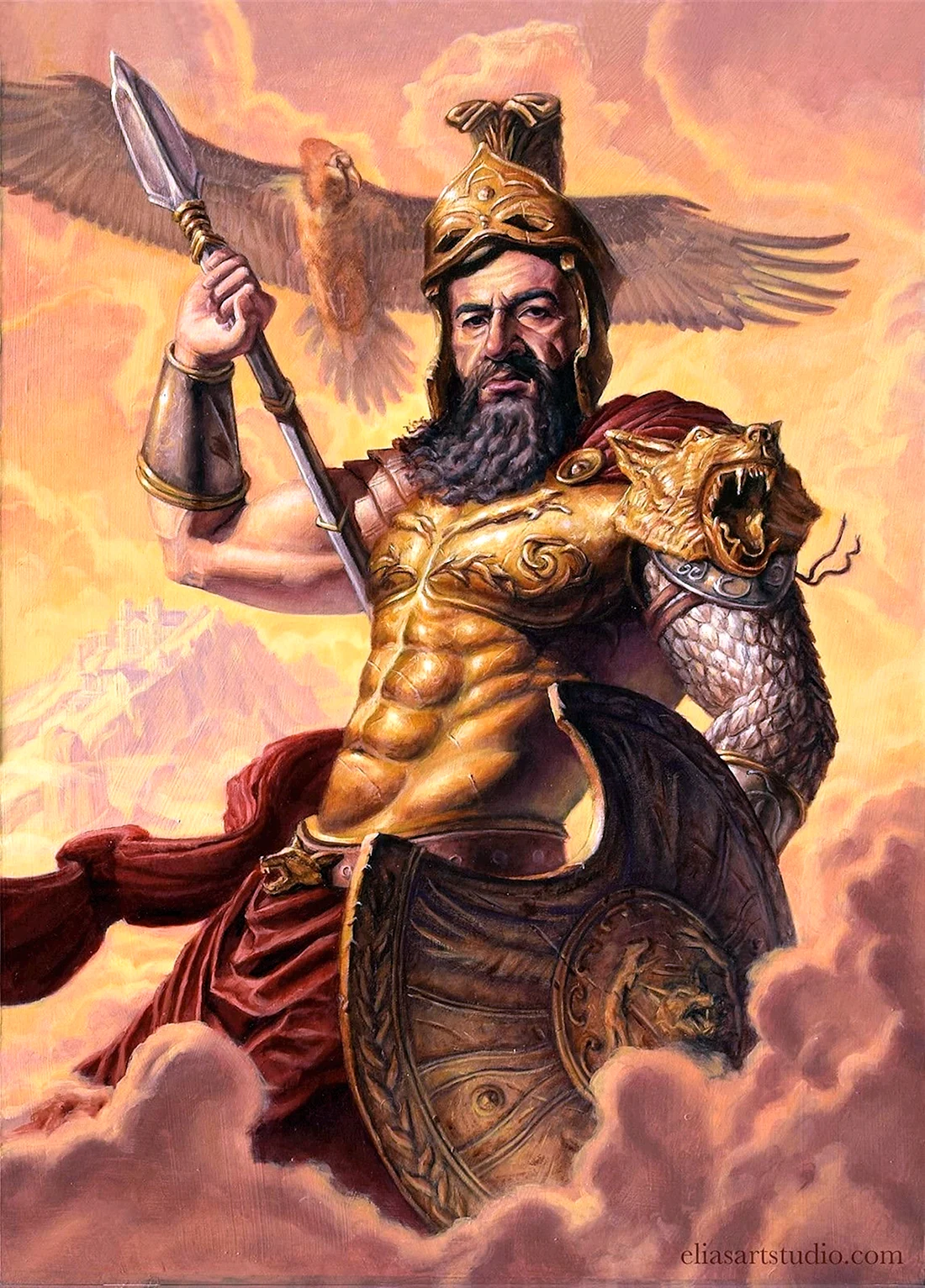Арес Бог древней Греции