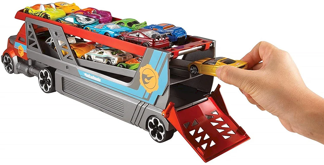 Автовоз - пускатель hot Wheels Blastin Rig