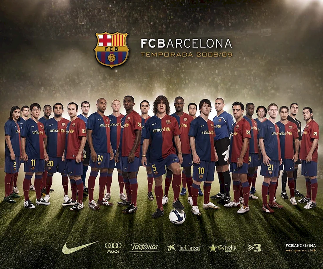Барселона команда 2009