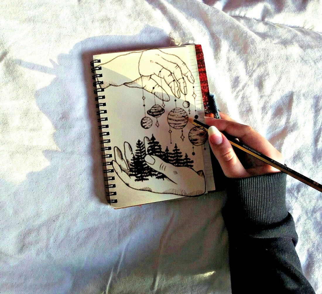 Блокноты для рисования скетчей
