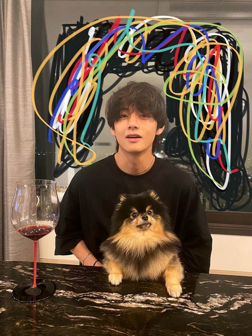BTS Ким Тэхен 2020 Ентан