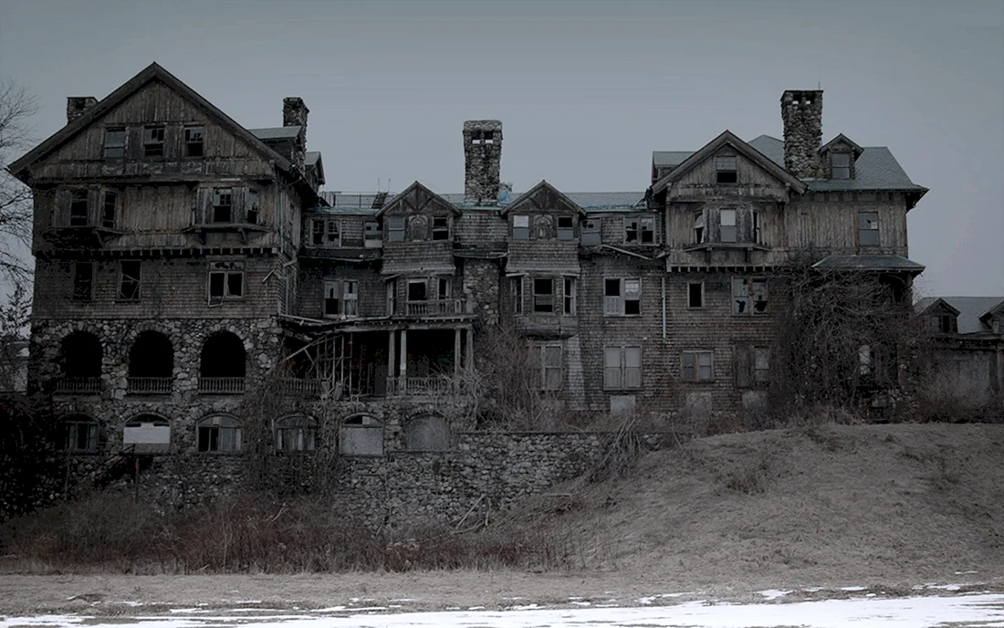 Coudersport Пенсильвания заброшенный Викторианский особняк