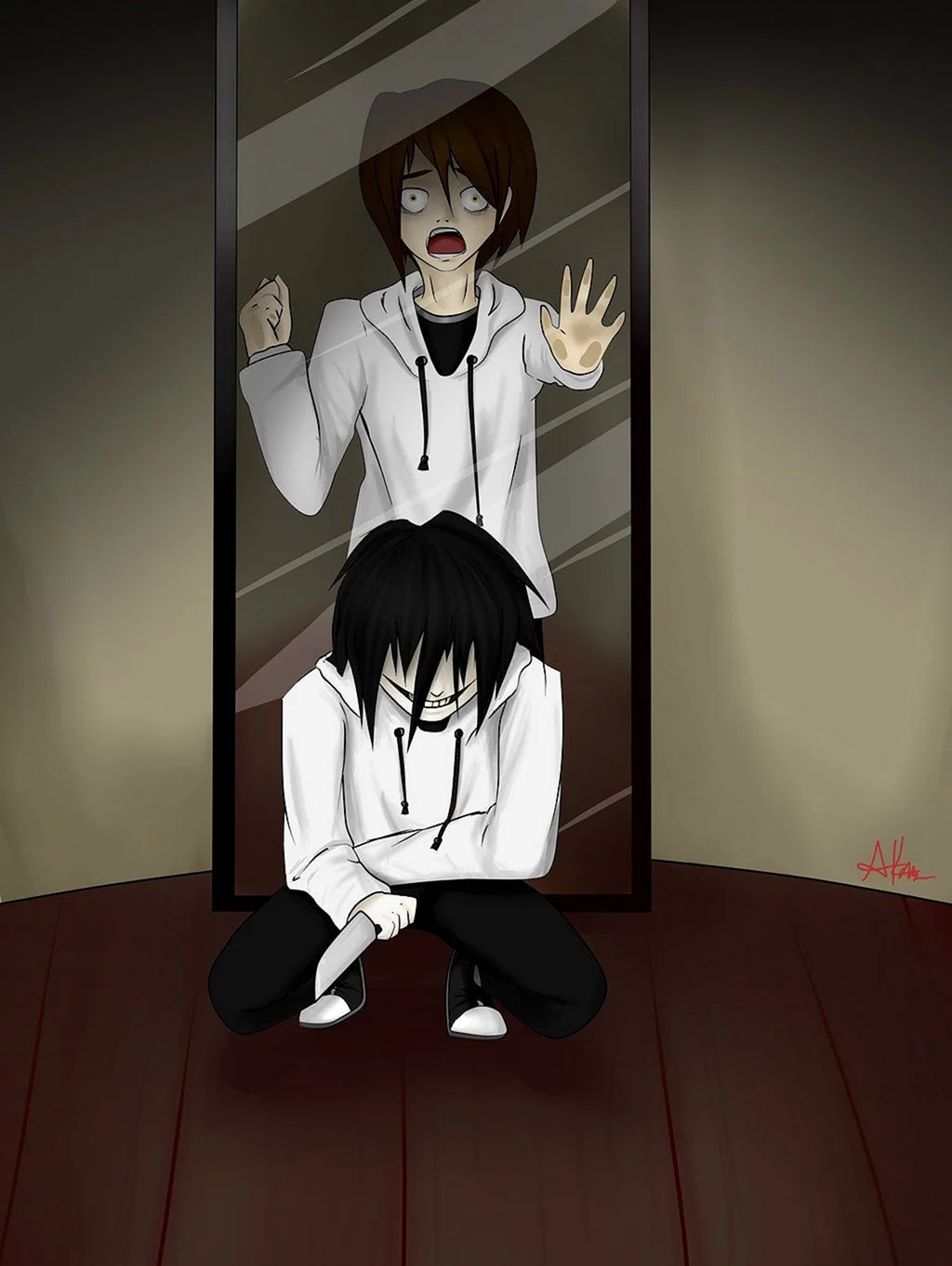 Creepypasta имеджефф убийца