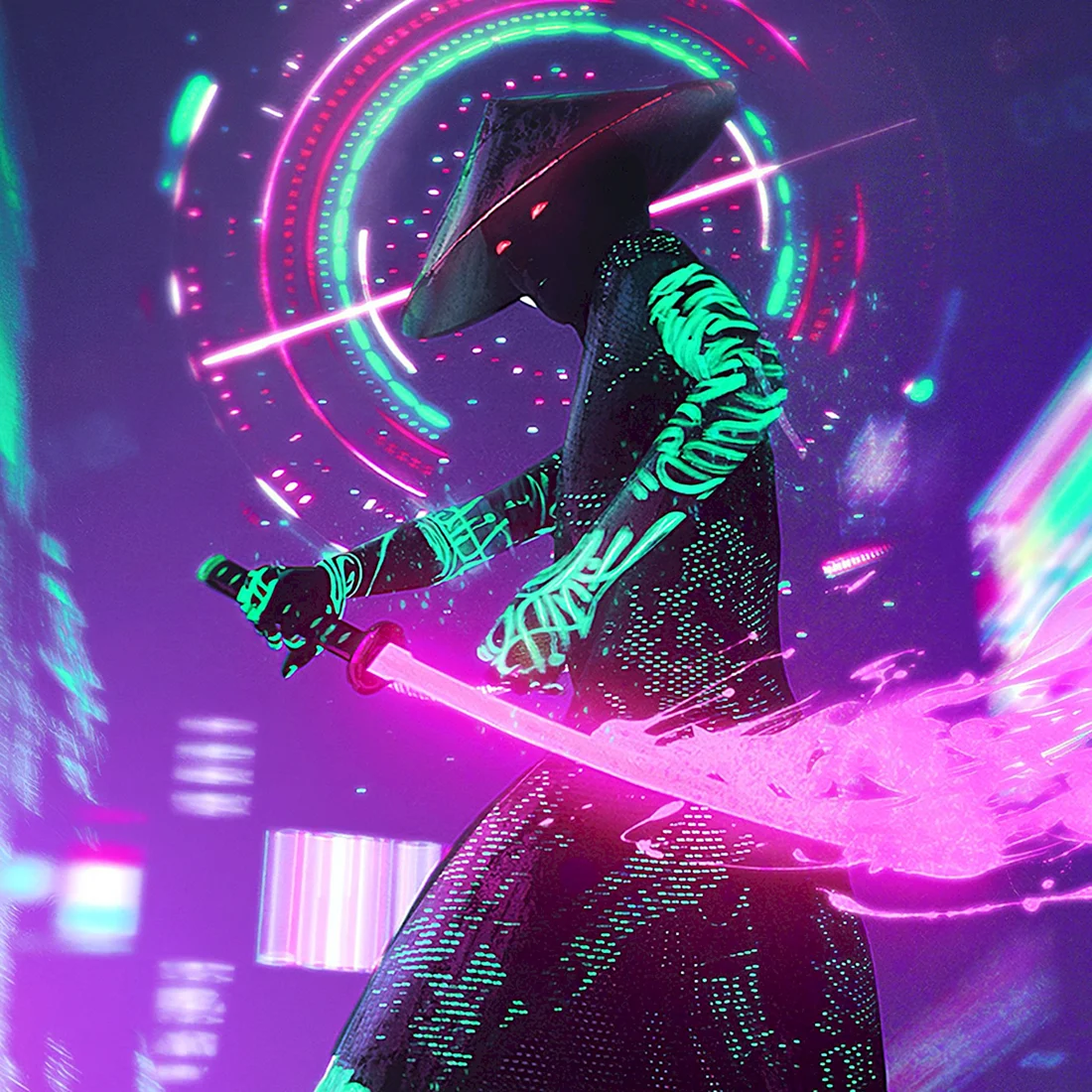 Cyberpunk 2077 Самурай