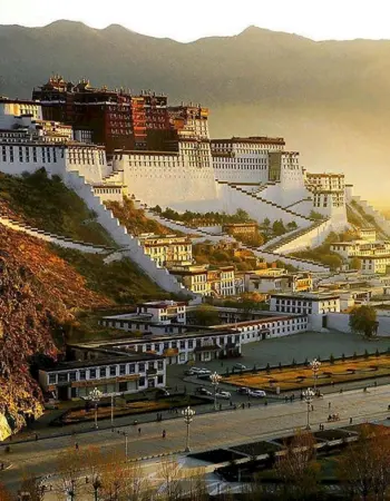 Дворец Потала Лхаса Тибет