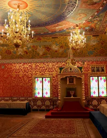 Дворец царя Алексея Михайловича внутри