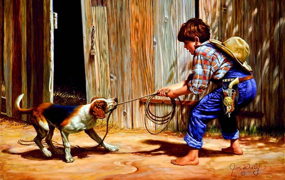 Джим Дэйли художник картины