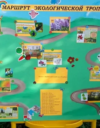 Экологическая тропа в детском саду