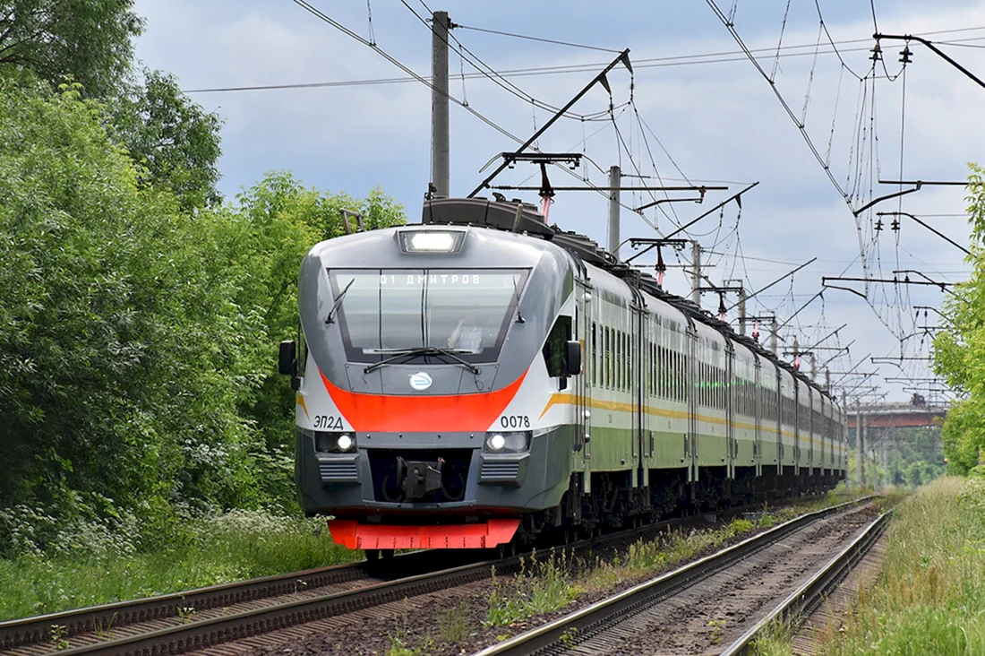 Электричка эп2д