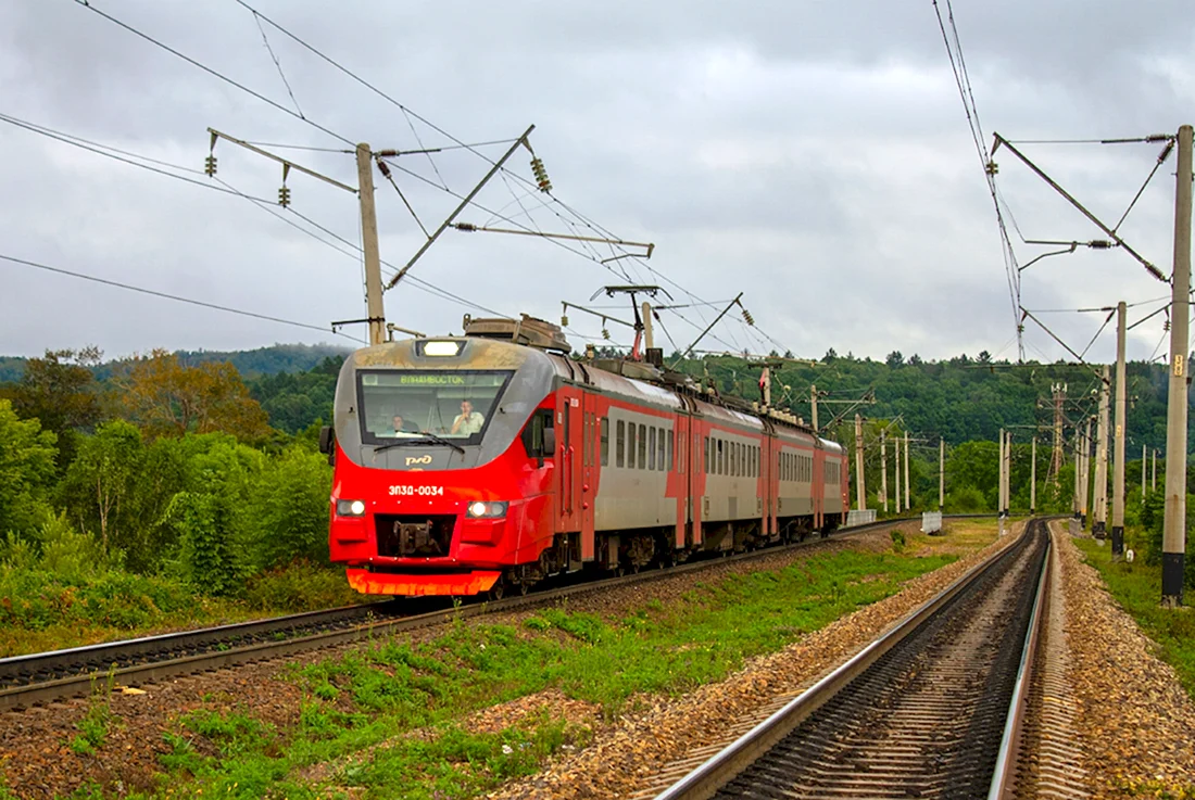 Электричка эп3д