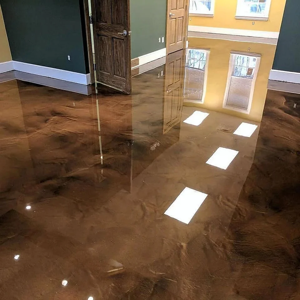 Эпоксидный наливной пол Epoxy Floor 3d