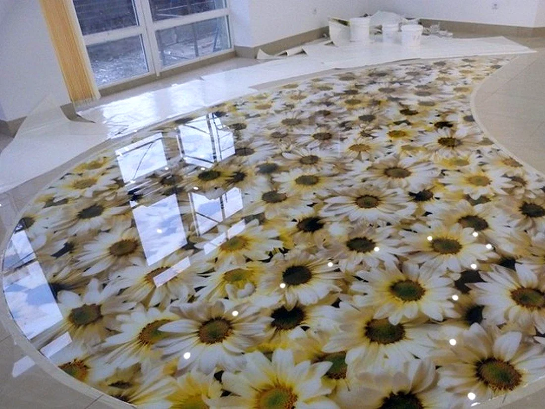 Эпоксидный наливной пол Epoxy Floor 3d
