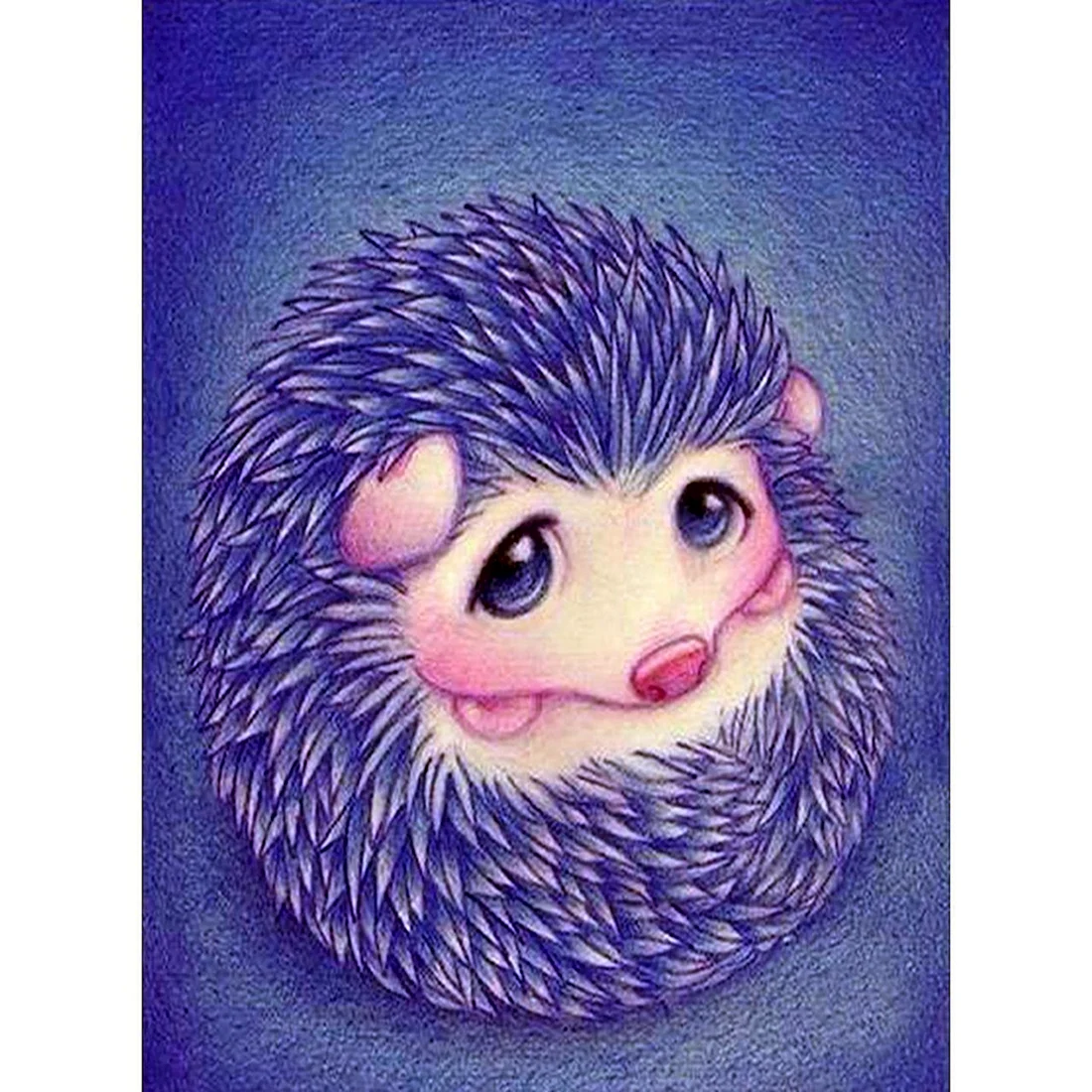 Ежик рисунок