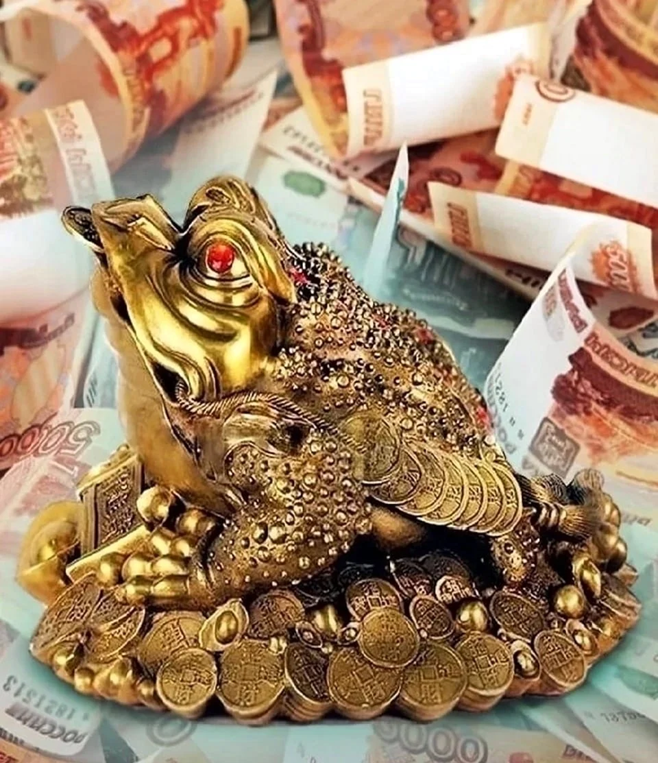 Фен шуй денежная жаба