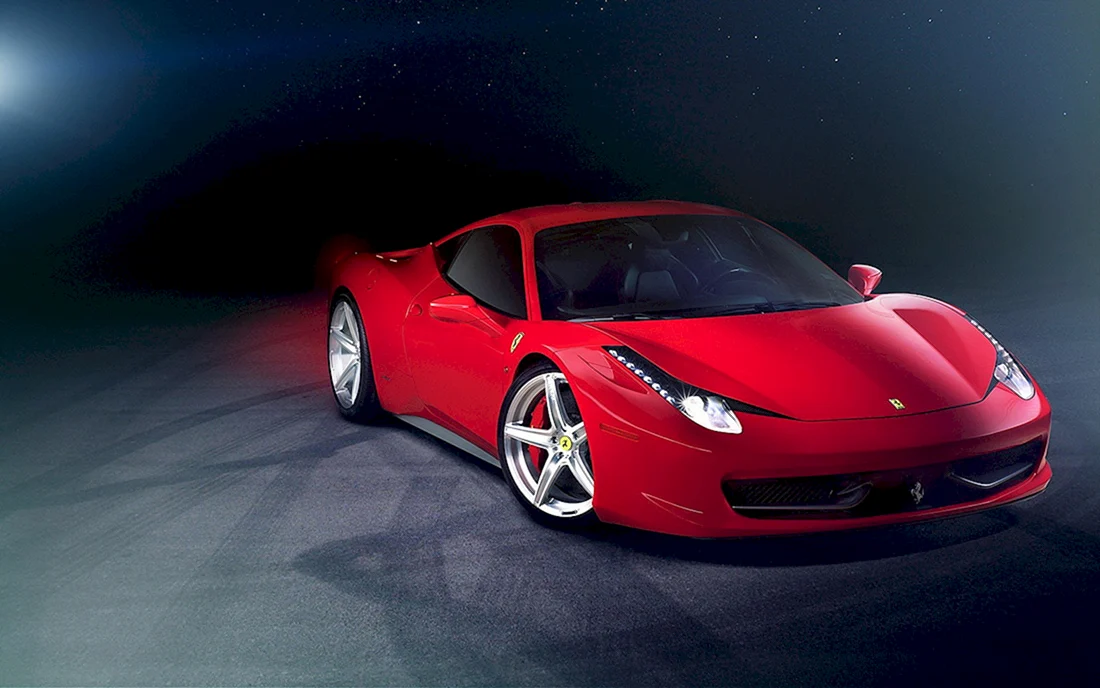 Ferrari 458 Italia красная