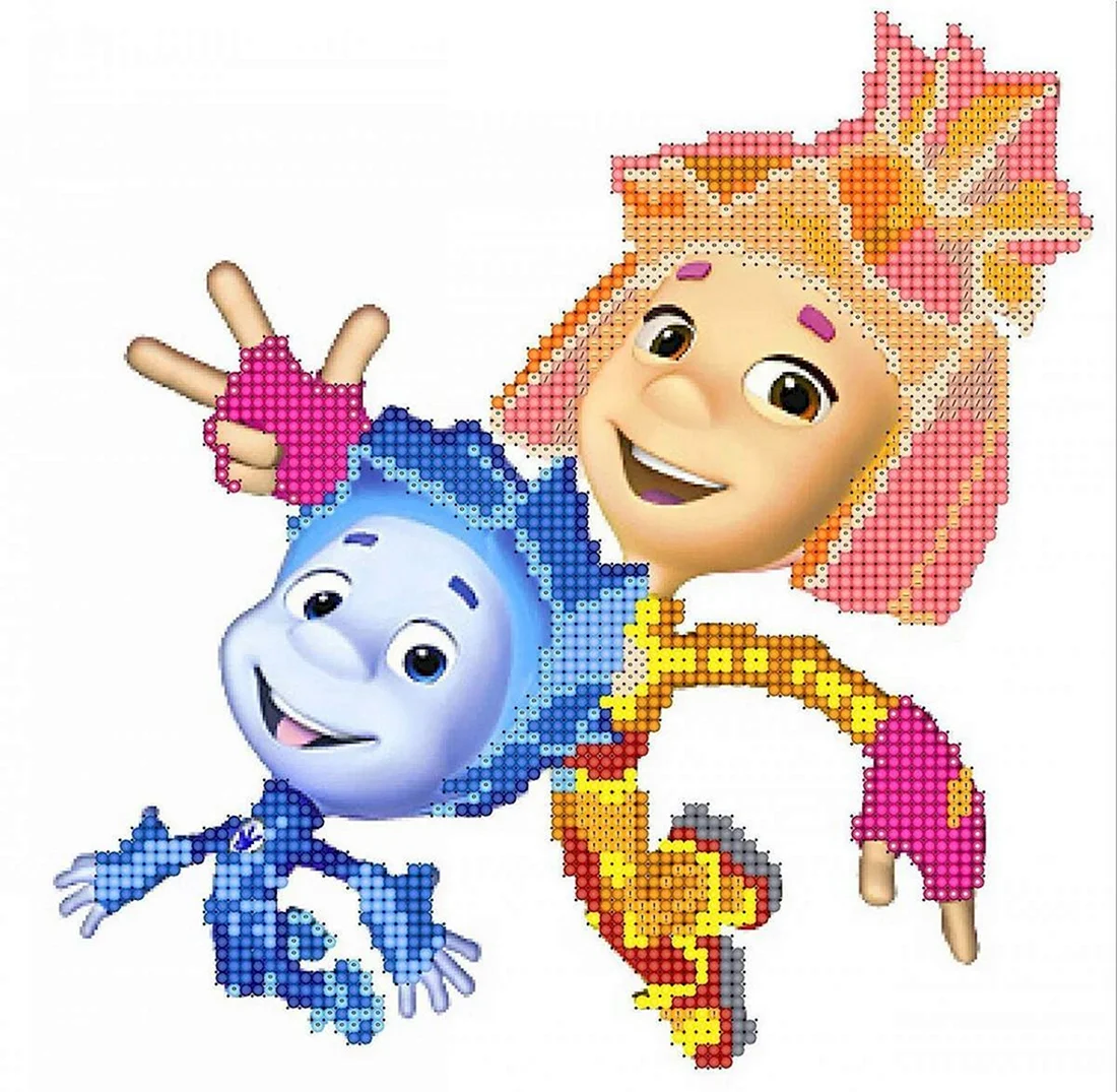 Фиксики Симка и Нолик