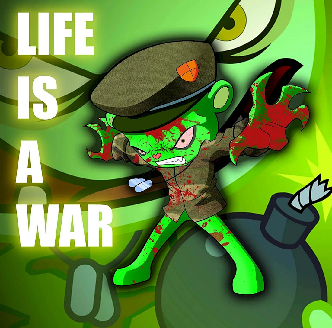 Флиппи из Happy Tree friends