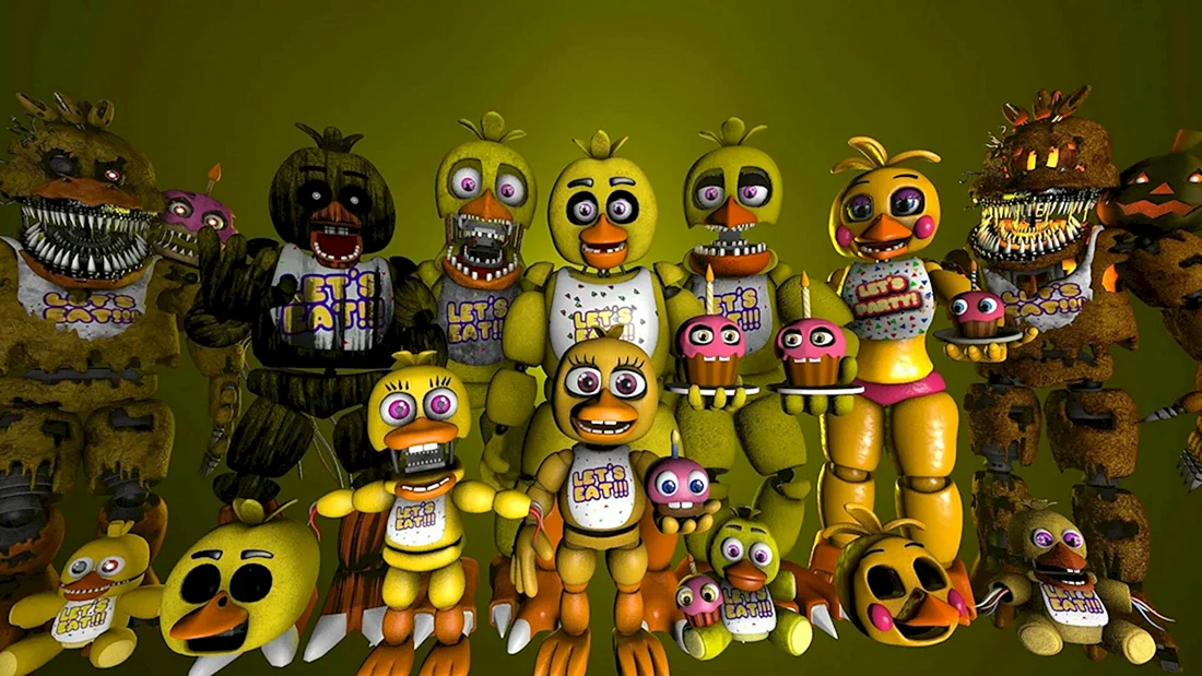 FNAF 1 чика