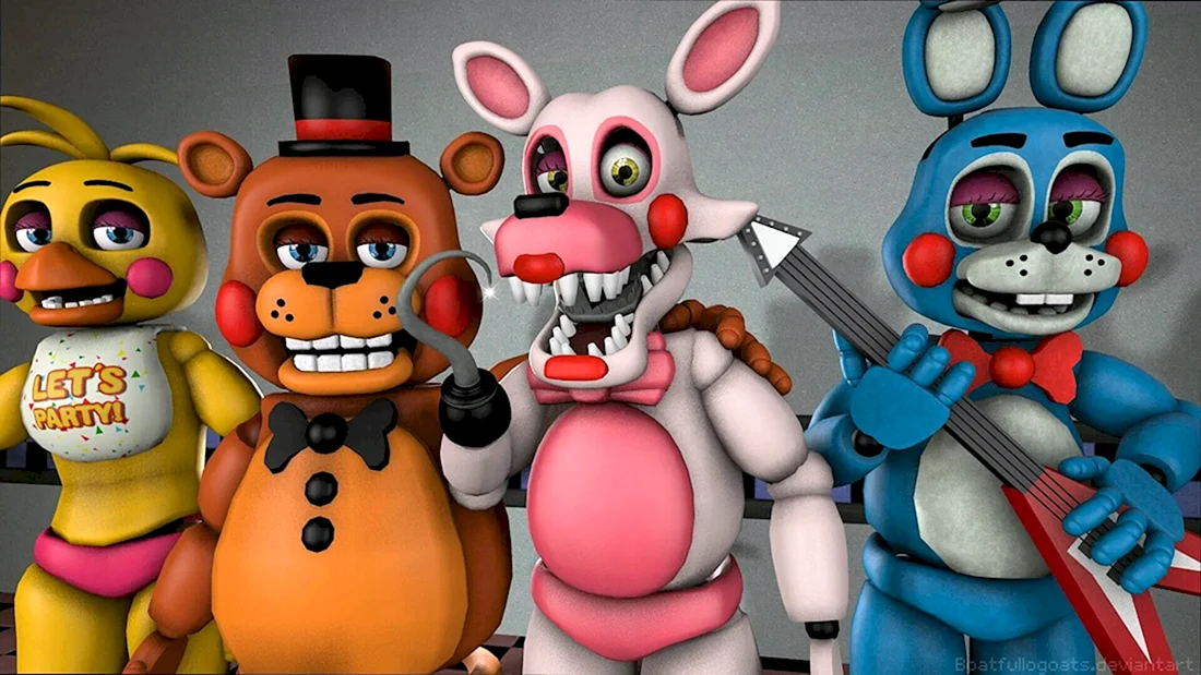 FNAF АНИМАТРОНИКИ