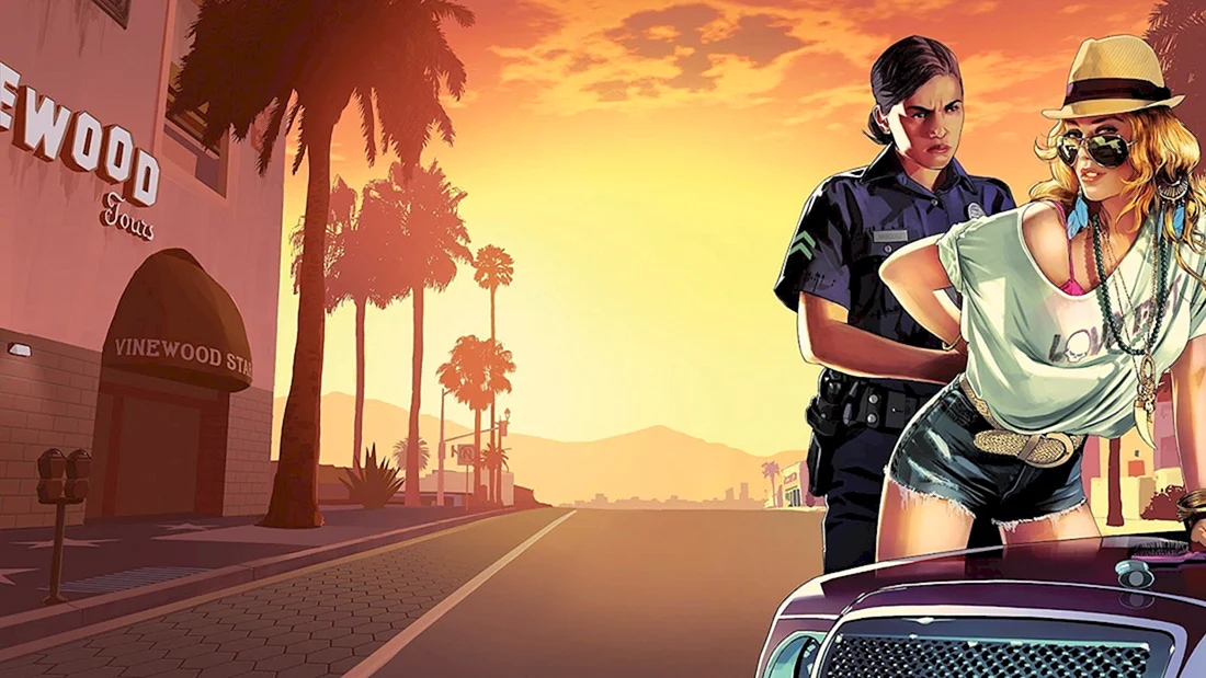 Фон Grand Theft auto 5