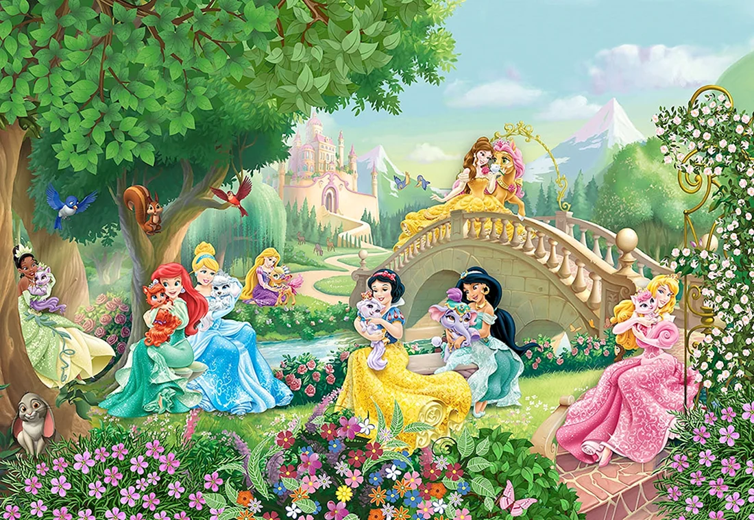 Фотообои Komar Disney Princess