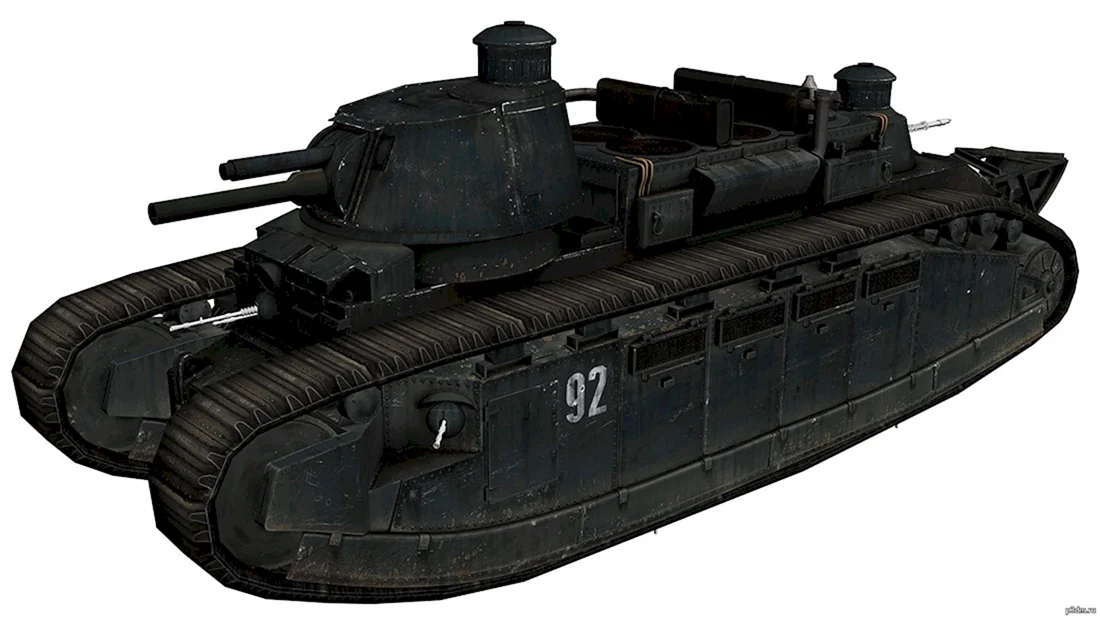 Французский танк FCM 2c