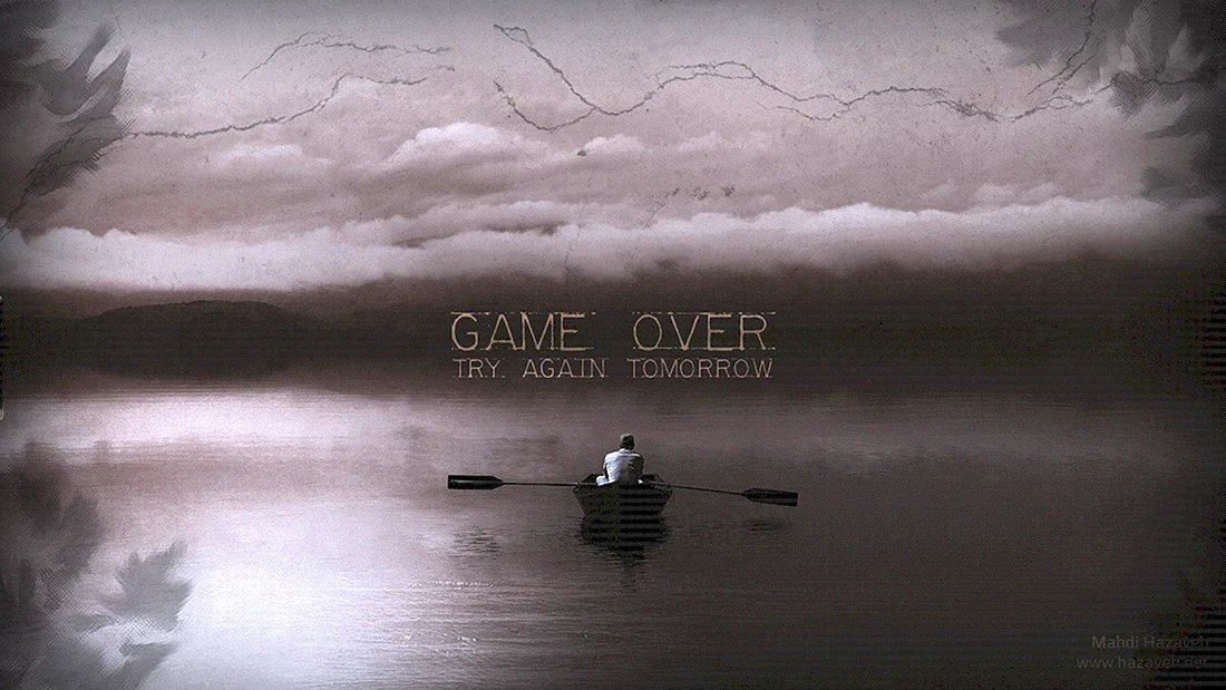 Game over обои