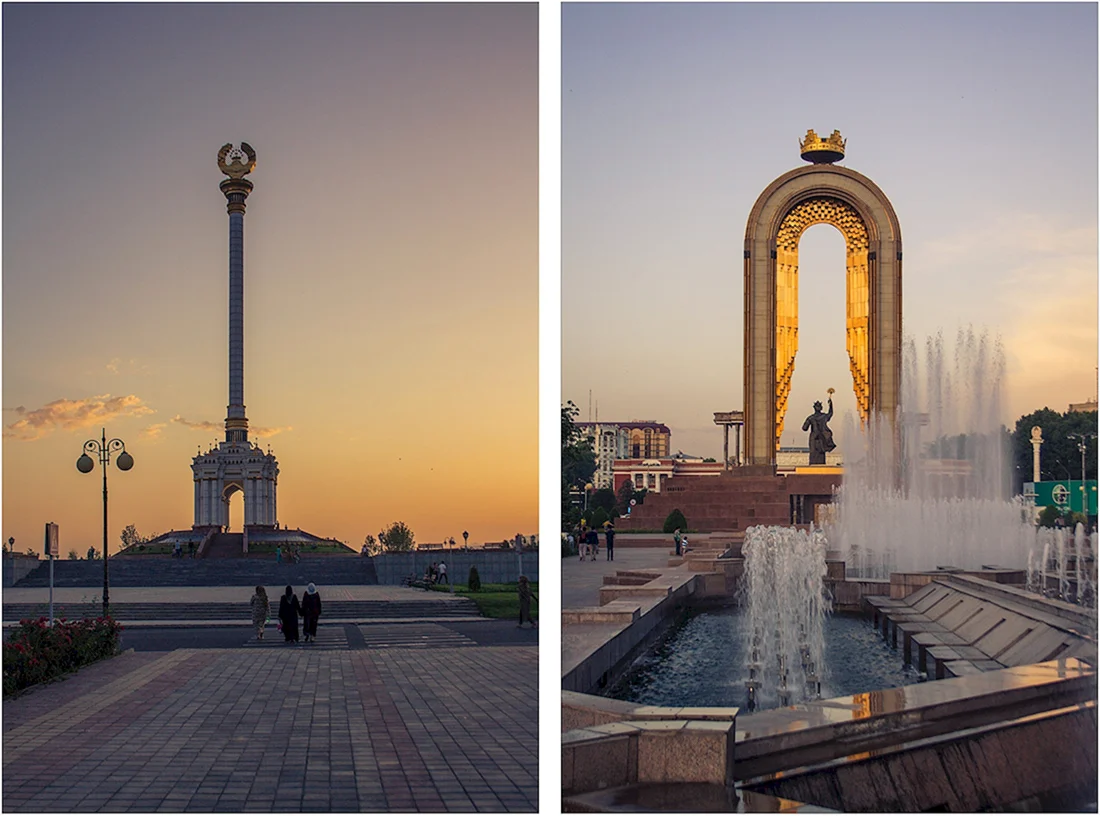 Город Душанбе столица Таджикистана