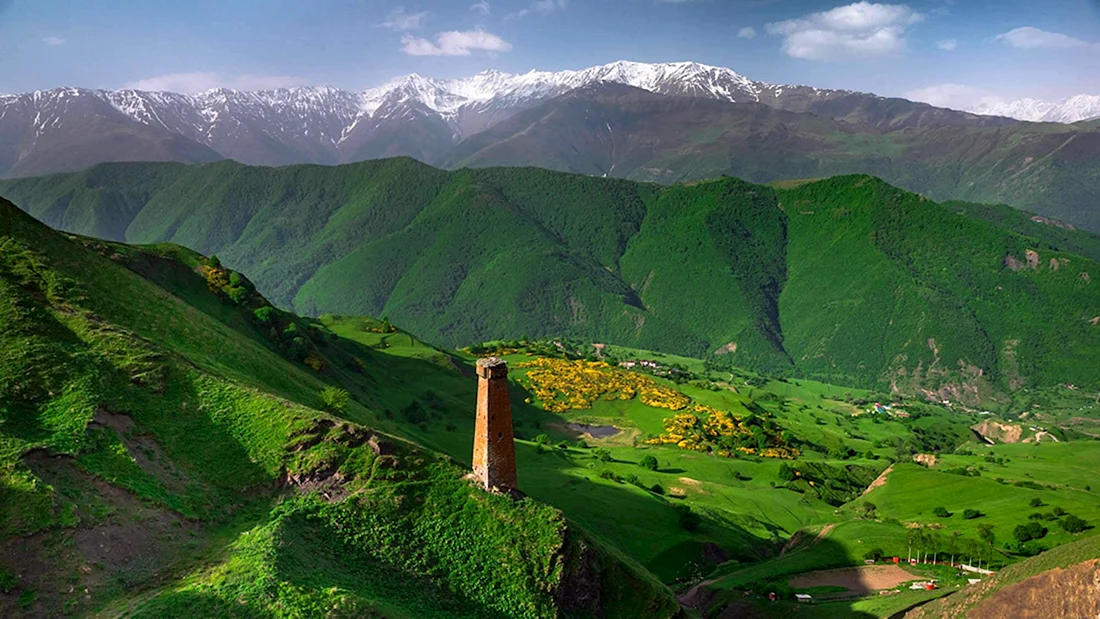 Горы Чечня Ингушетия