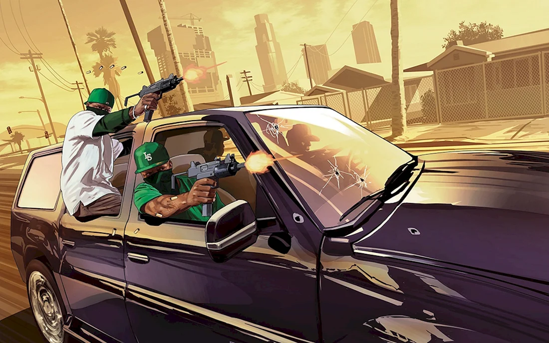 Grand Theft auto Грув стрит