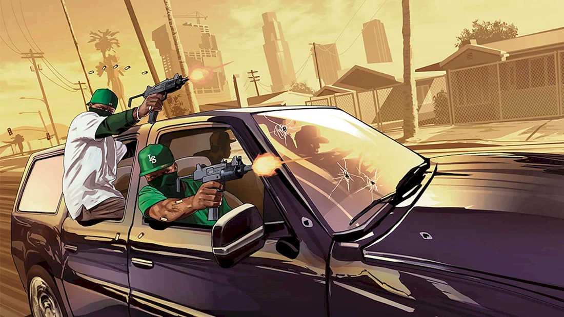 Grand Theft auto Грув стрит