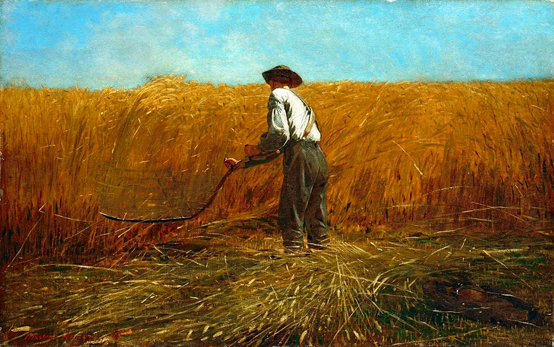 Григорий Мясоедов. Страдная пора Косцы. 1887
