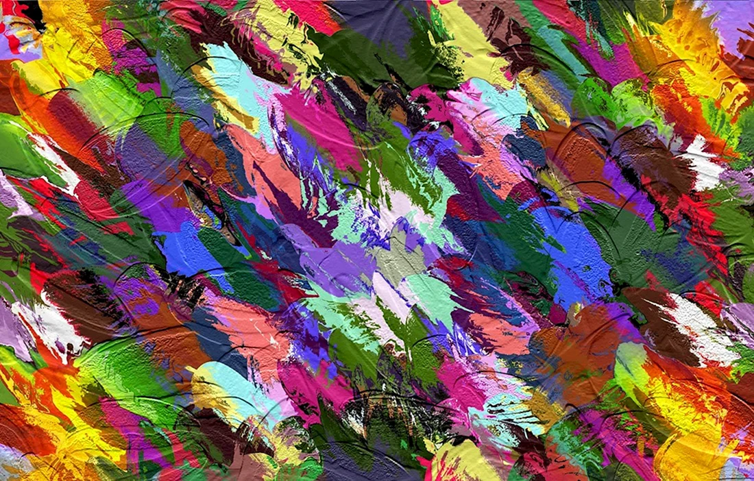 Яркие краски