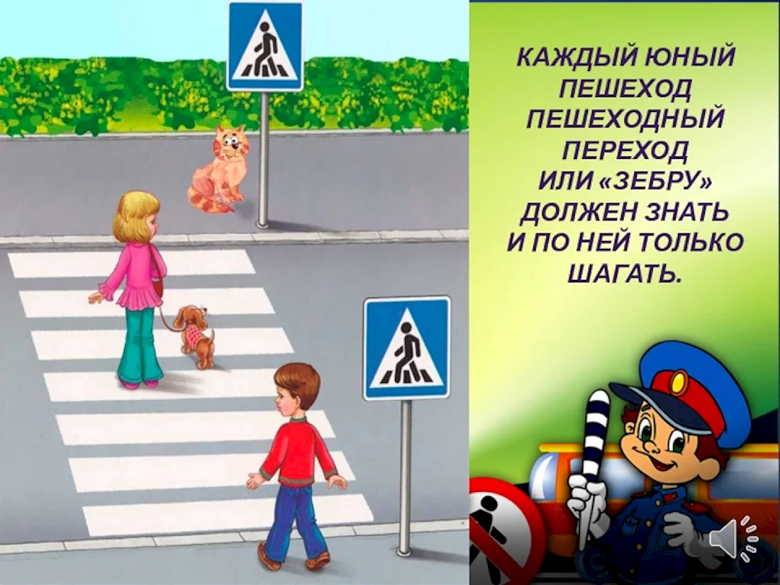 Юный пешеход